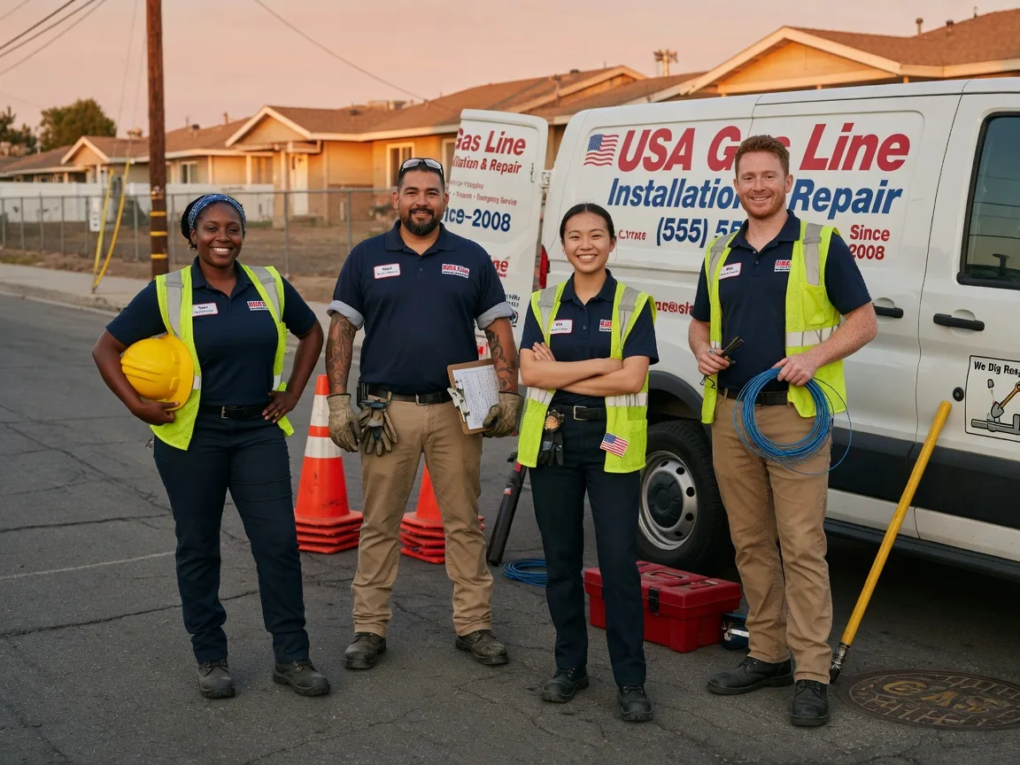 Gas Line Installation company in Silverwood, MI